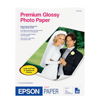 Epson 8.5"x11" Premium Glossy Paper - 50 Sheets