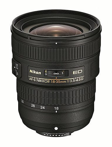 Nikon AF-S NIKKOR 18-35mm f/3.5-4.5 G ED Wide Angle Zoom Lens