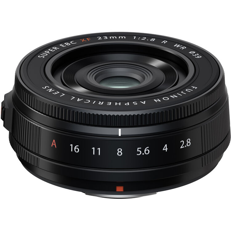 FUJIFILM XF 23mm f/2.8 R WR Lens (FUJIFILM X, Black)