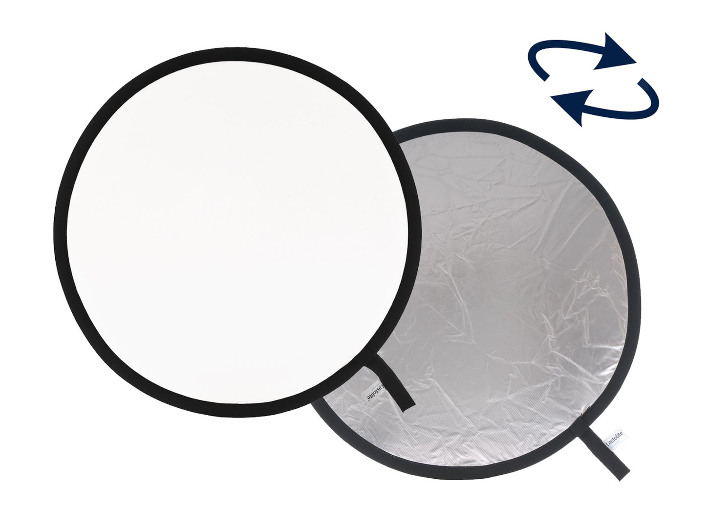 50cm Collapsible Reflector - Silver/White