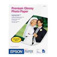 Epson  8.5"x11" Premium Glossy Paper - 50 Sheets