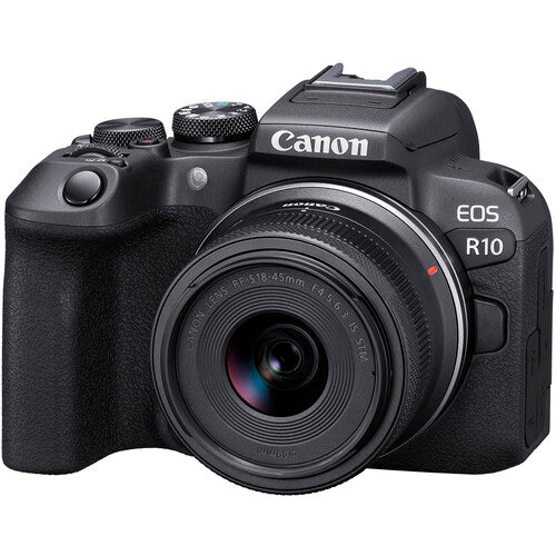 Canon EOS R10 with RF-S 18-45mm F4.5-6.3 Lens