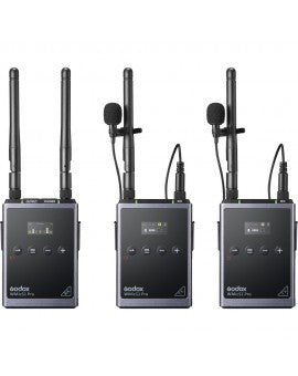 Godox WMicS1 Kit 2 Wireless Lavalier Microphone System